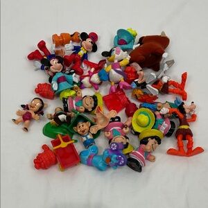 Vintage Toy Lot Characters Action Figure Collection McDonalds 80s 90s